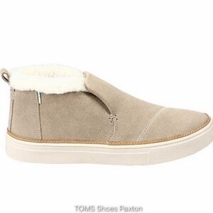 TOMS Paxton Suede Fur Lined Shoes
